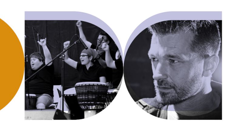 KulturTandem 2023; Rock am Ring (links), Achim Petry (rechts)