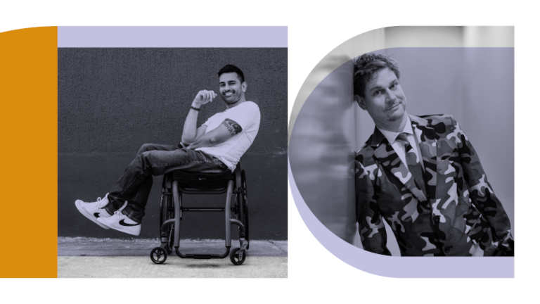 KulturTandem 2023: Tan Caglar (links), Jens Neutag (rechts)