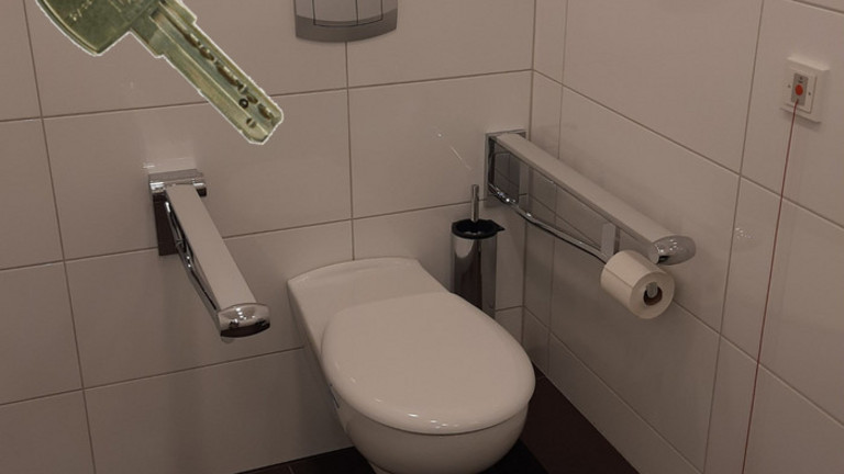 Euroschlüssel, WC
