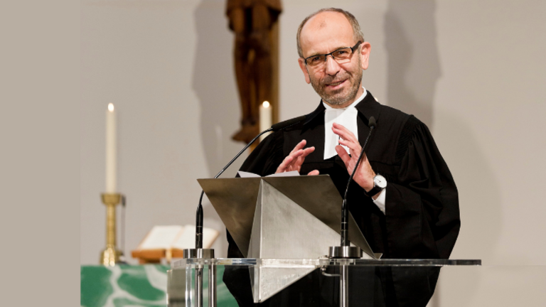 Das Bild zeigt Manfred Rekowski, Präses der Evangelischen Kirche im Rheinland